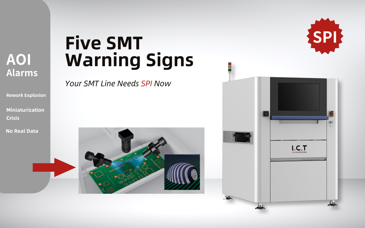 5 Warning Signs Your SMT Line Urgently Needs SPI 5 علامت هشدار دهنده که خط SMT شما نیاز فوری به SPI دارد