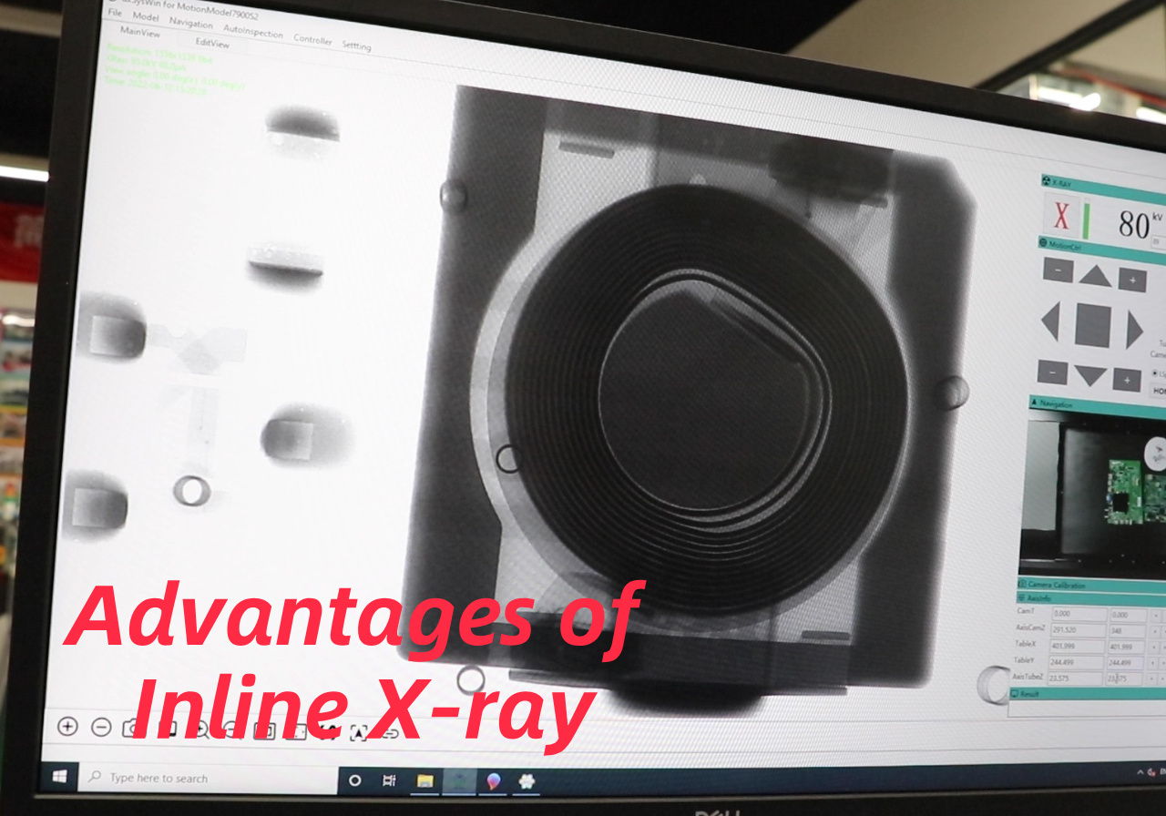 3. Advantages of Inline X-ray Inspection 3. مزایای بازرسی درون خطی اشعه ایکس