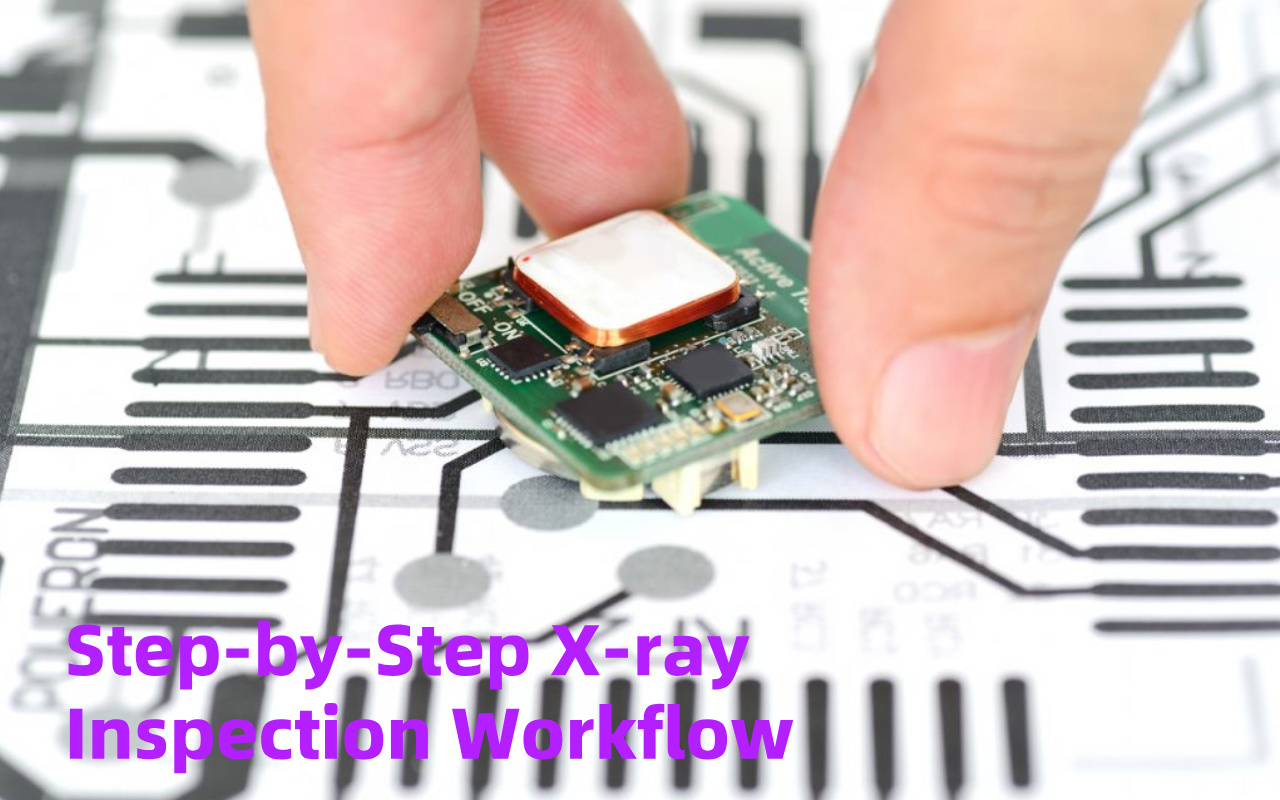 6. Step-by-Step X-ray Inspection Workflow 6. گام به گام گردش کار بازرسی اشعه ایکس