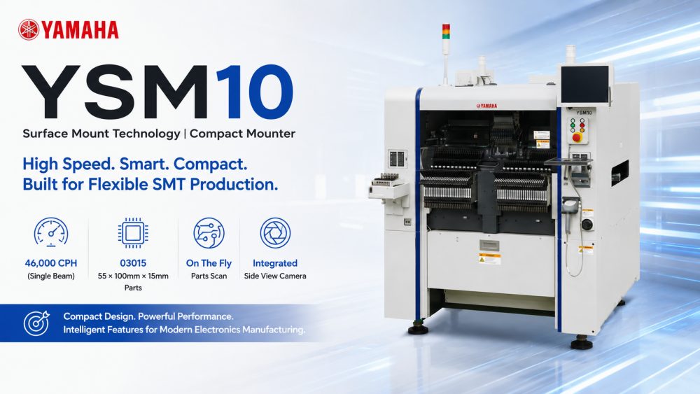 YSM10 Yamaha Smt Pick And Place Machine ysm10 yamaha smt انتخاب و مکان