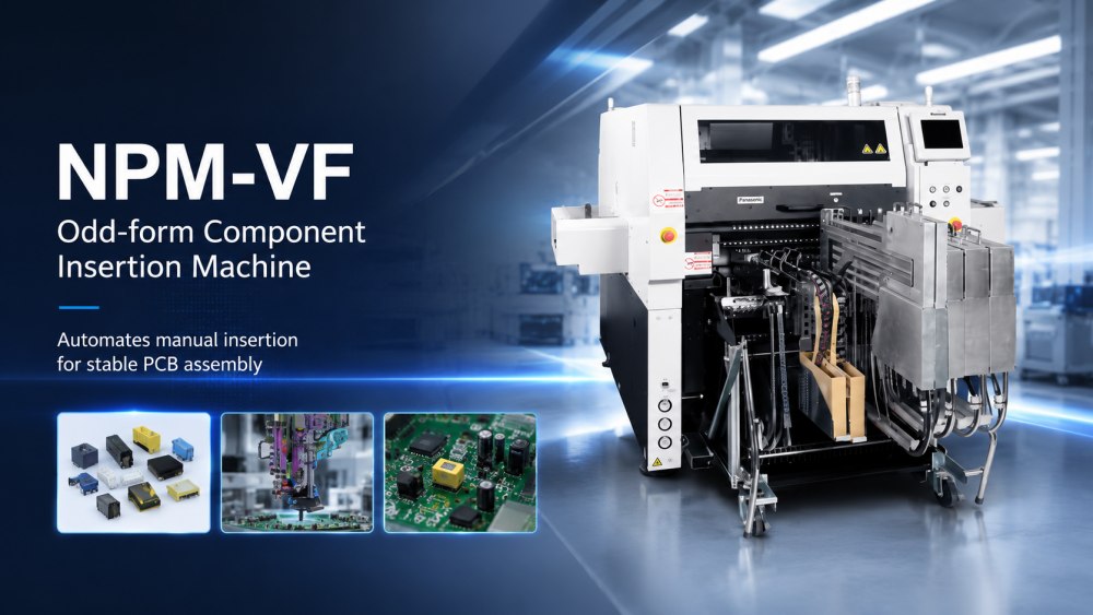 Odd-form Component Insertion Machine NPM-VF ماشین درج اجزای شکل فرد NPM-VF
