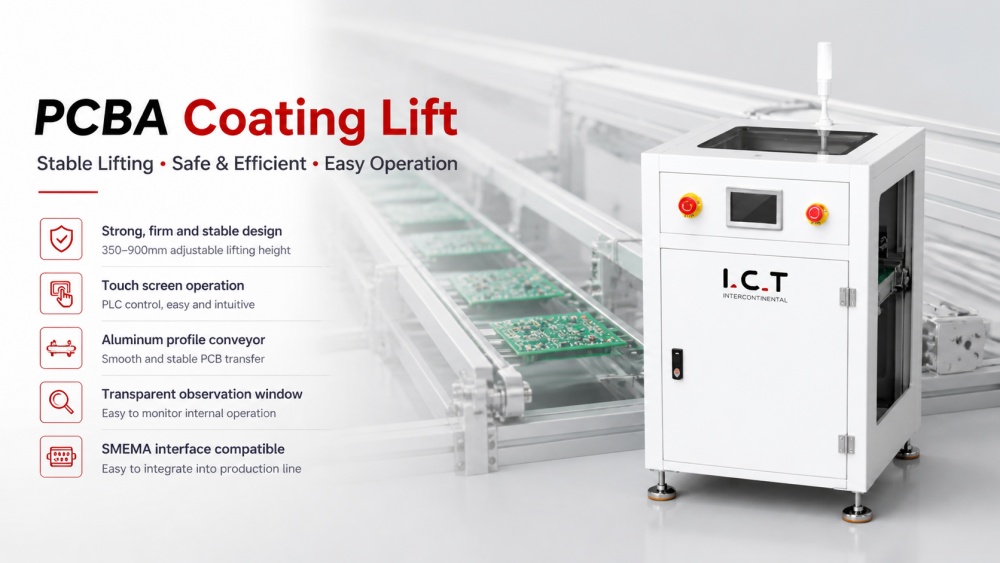 PCBA coating lift (2) بالابر روکش PCBA (2)
