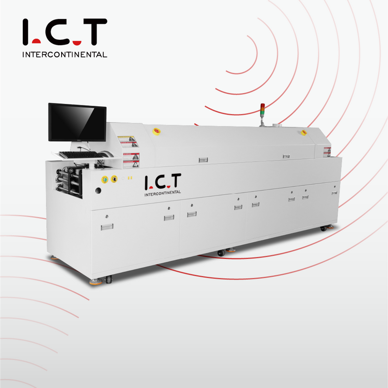 ICT-S8 |راه حل های پیشرفته SMT Reflow Solder Solutions برای مونتاژ PCB