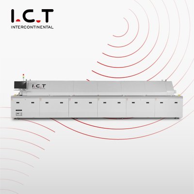  ICT-L8 |دستگاه SMT دستگاه لحیم کاری SMD Reflow برای SMT Line