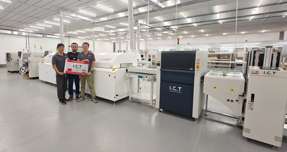 خط تولید LED ICT