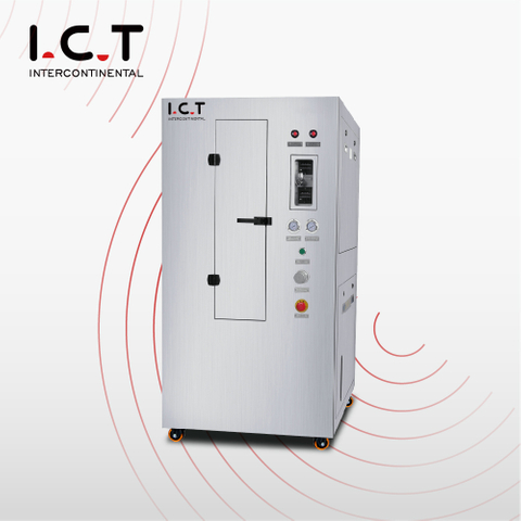 ICT-750 |دستگاه تمیز کننده استنسیل با کارایی بالا پاک کننده PCB کاملاً پنوماتیک