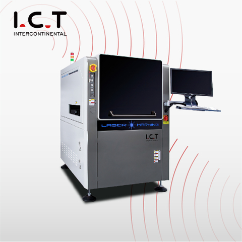 ICT-510 |دستگاه چاپ لیبل لیزری سه بعدی دستگاه مارک لیزری رنگ سبز