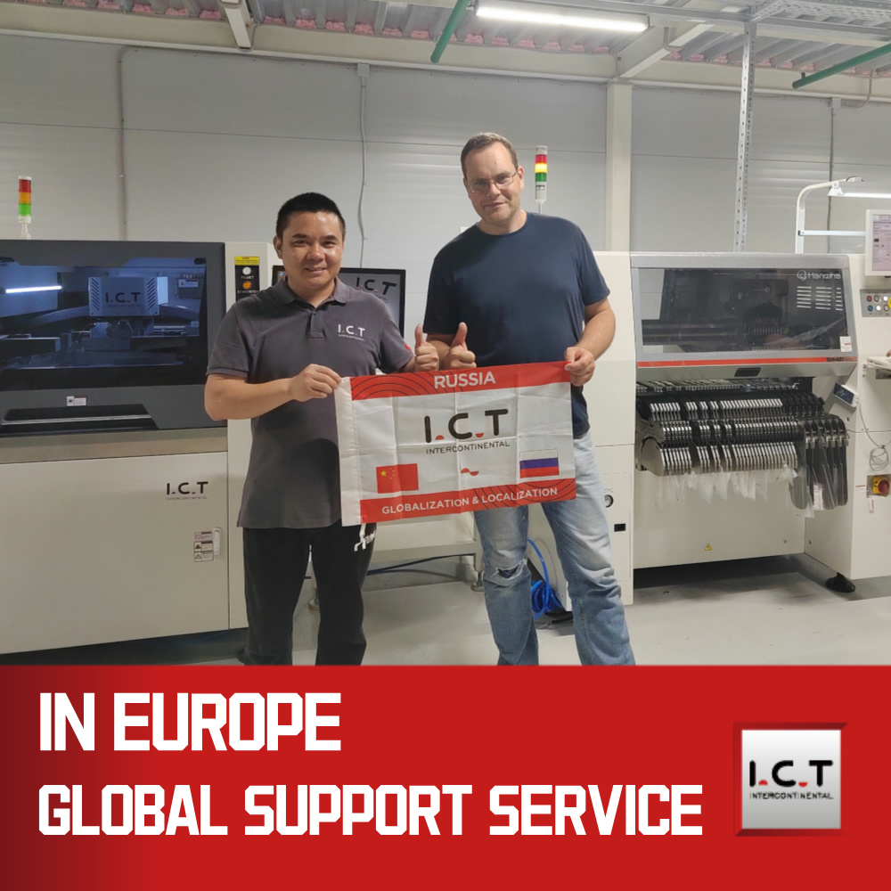 ICT | دستگاه تمام اتوماتیک چاپگر خمیر لحیم کاری صفحه نمایش SMT برای LED