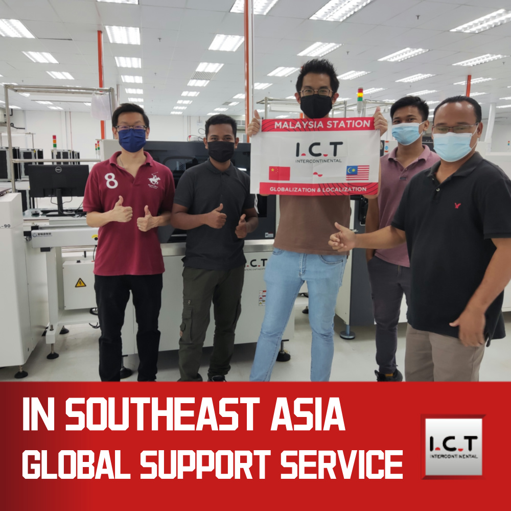 ICT-4034 دستگاه چاپ PCB PCB با کیفیت بالا با کیفیت بالا