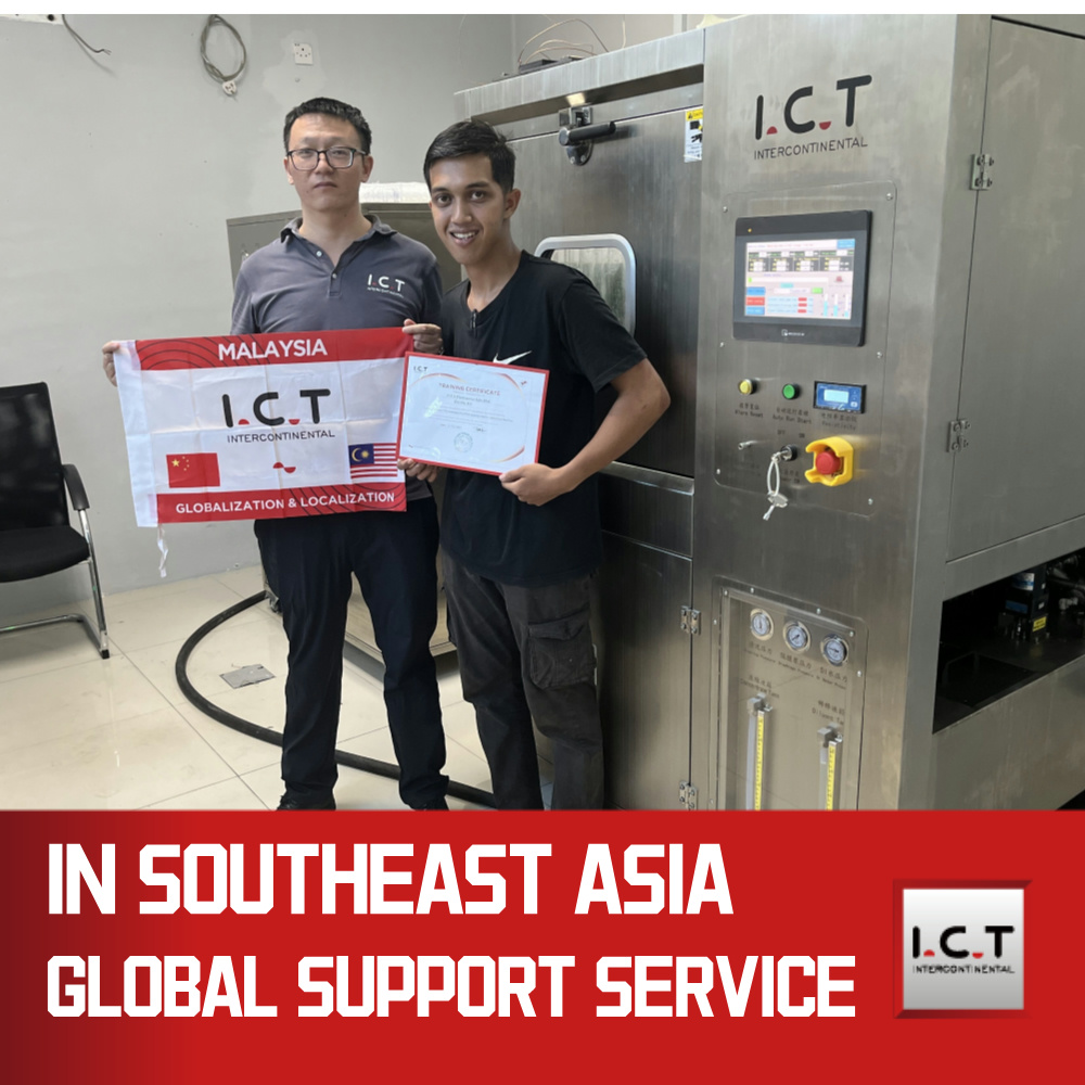 دستگاه تمیز کردن برد PCB جاروبرقی SMT Leader ICT China 