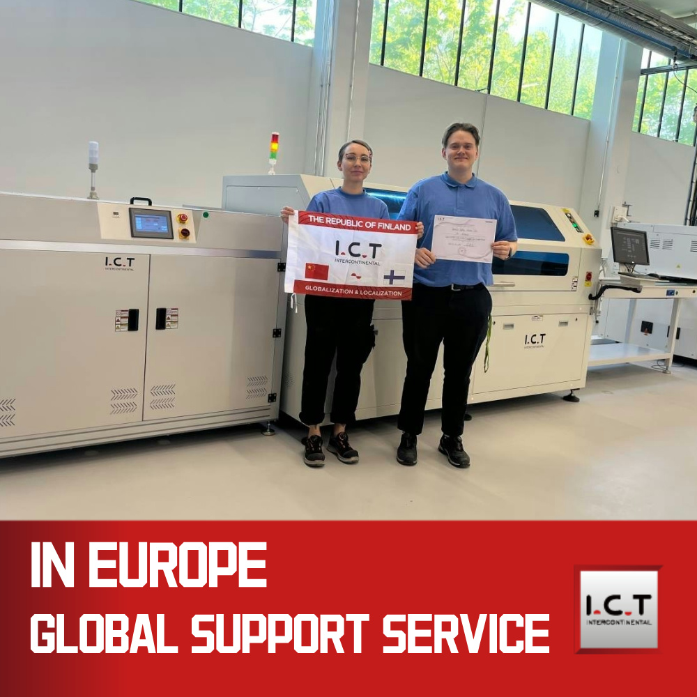 نوار نقاله درج برد PCB کنترل موتور ICT