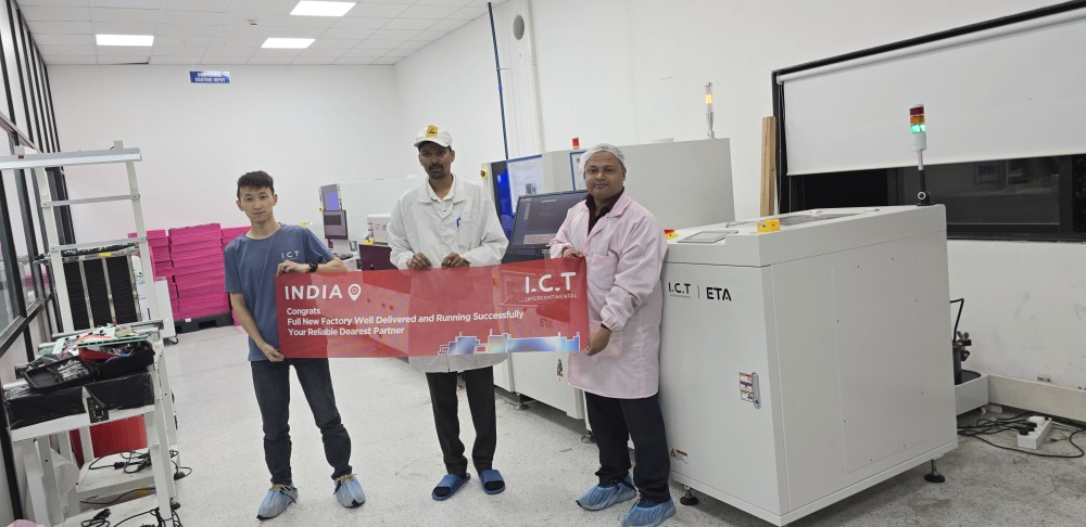 دستگاه ICT SMT Line در هند