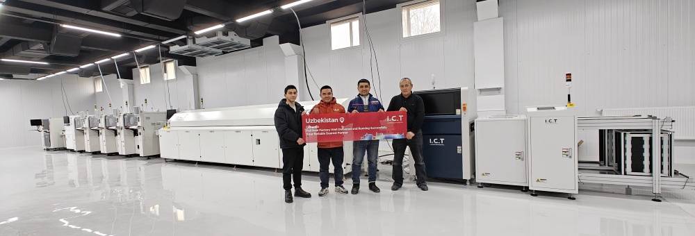 پشتیبانی فنی ICT SMT و DIP Line در ازبکستان