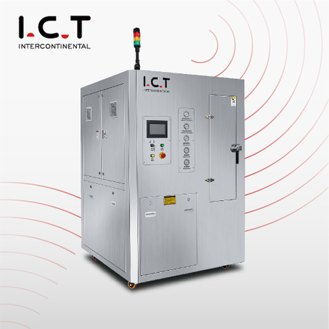 ICT-800 |دستگاه تمیز کننده استنسیل PCB پنوماتیک
