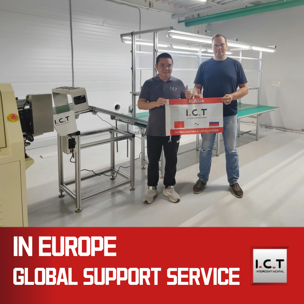 ICT | دستگاه لحیم کاری موج آزاد دو پلت فرم برای آیفون