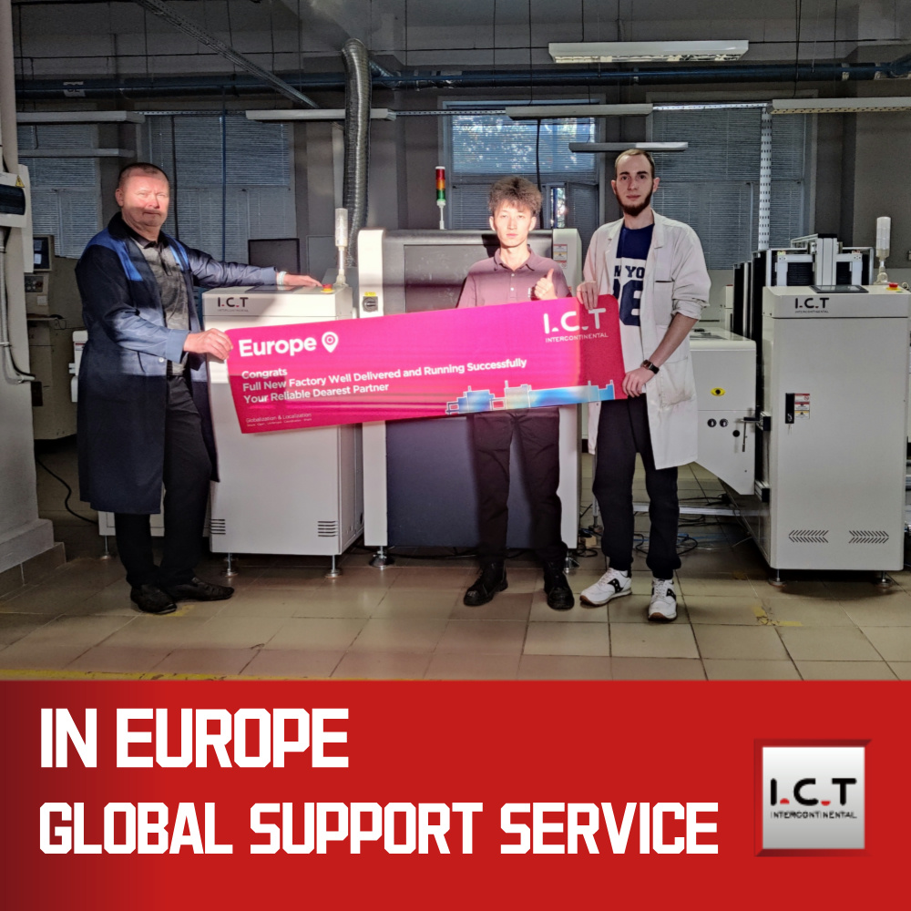 ICT-V5200H | DIP Inverted Camera Online AOI Machine 