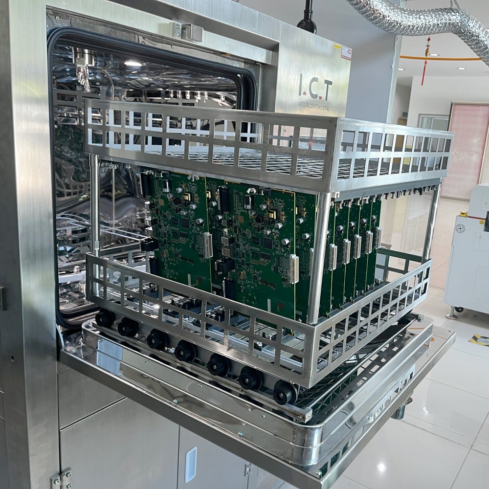 دستگاه تمیز کردن برد PCB جاروبرقی SMT Leader ICT China 