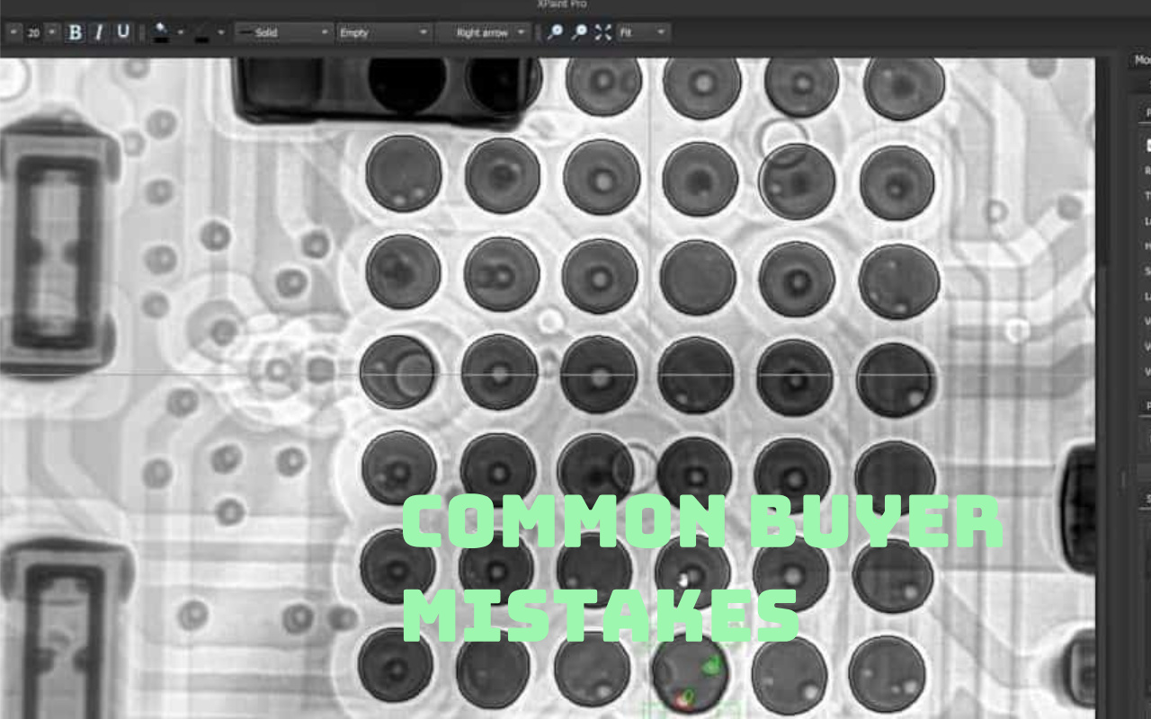 8. Common Mistakes Buyers Make When Choosing a PCBA X-Ray System 8. اشتباهات رایج خریداران هنگام انتخاب سیستم پرتو ایکس PCBA