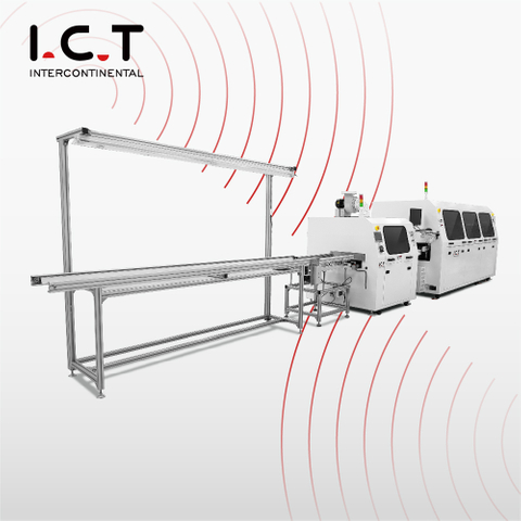 ICT خط تولید DIP تمام اتوماتیک برای تولید الکترونیک