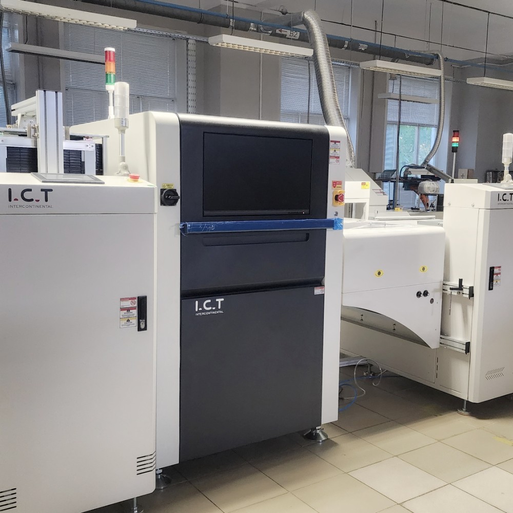ICT-AI-4540 | دستگاه‌های AOI آنلاین دوربین معکوس DIP سیستم نوری ویژوال