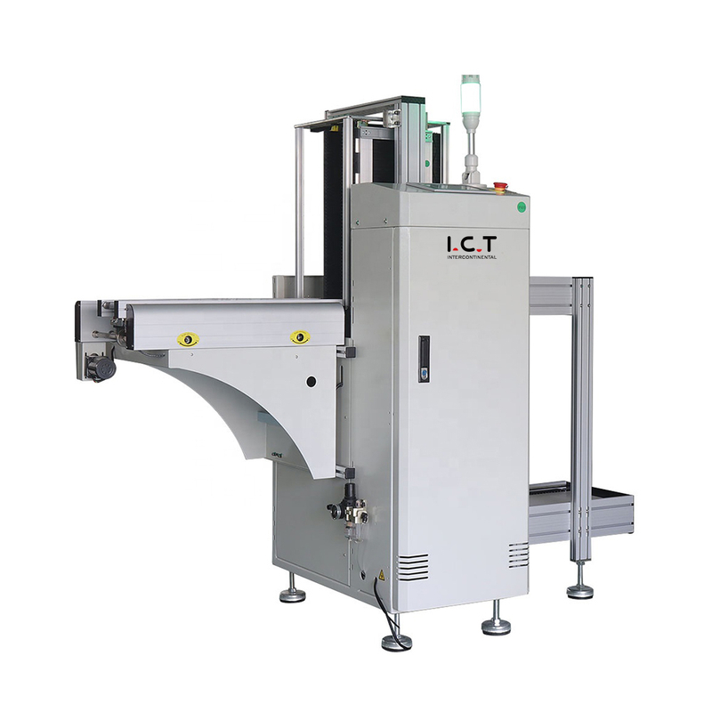 ICT |دستگاه SMT PCB Unloader 530mm SMT Loader