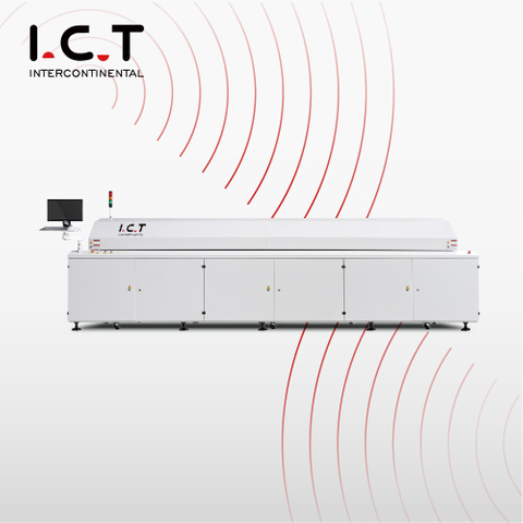 ICT-Lyra733N |اجاق هوای داغ SMT با طراحی مدولار