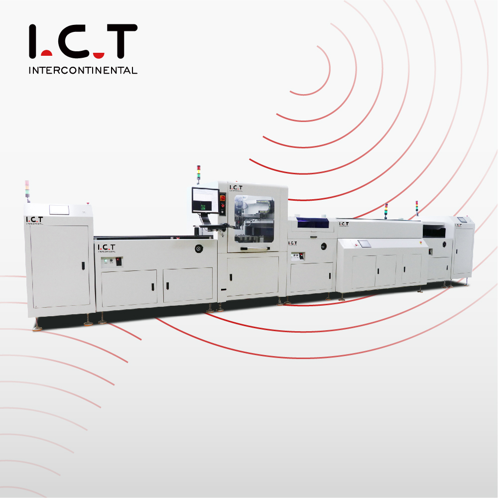 دستگاه پوشش منسجم انتخابی PCB ICT-T650丨SMT