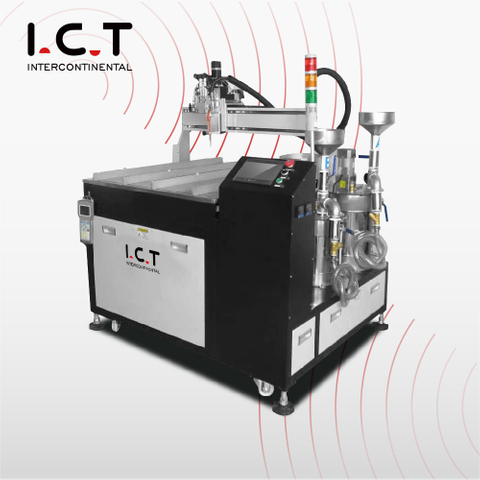 ICT |دیگ مالتینگ چسب دستگاه لبه باند اتوماتیک برای خازن