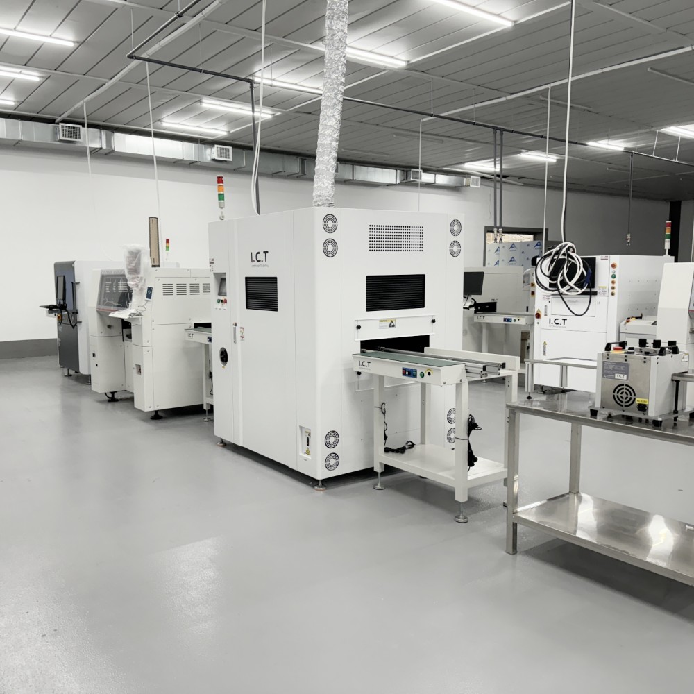 ICT-D1200 | دستگاه پخش آنلاین جت برای خط SMT