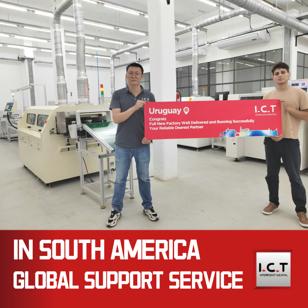 ICT | دستگاه لحیم کاری موج آزاد سرب اتوماتیک کوچک