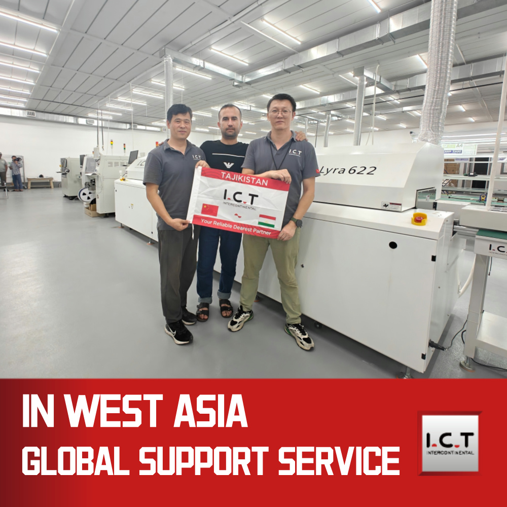 ICT | پروفیل حرارتی با دقت بالا LED Reflow Oven, Oven Reflow تامین کننده