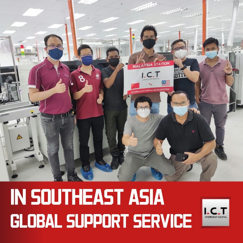 ICT | خمیر لحیم کاری چاپگر شابلون چاپگر PCB خودکار چاپگر استنسیل SMT با دقت بالا