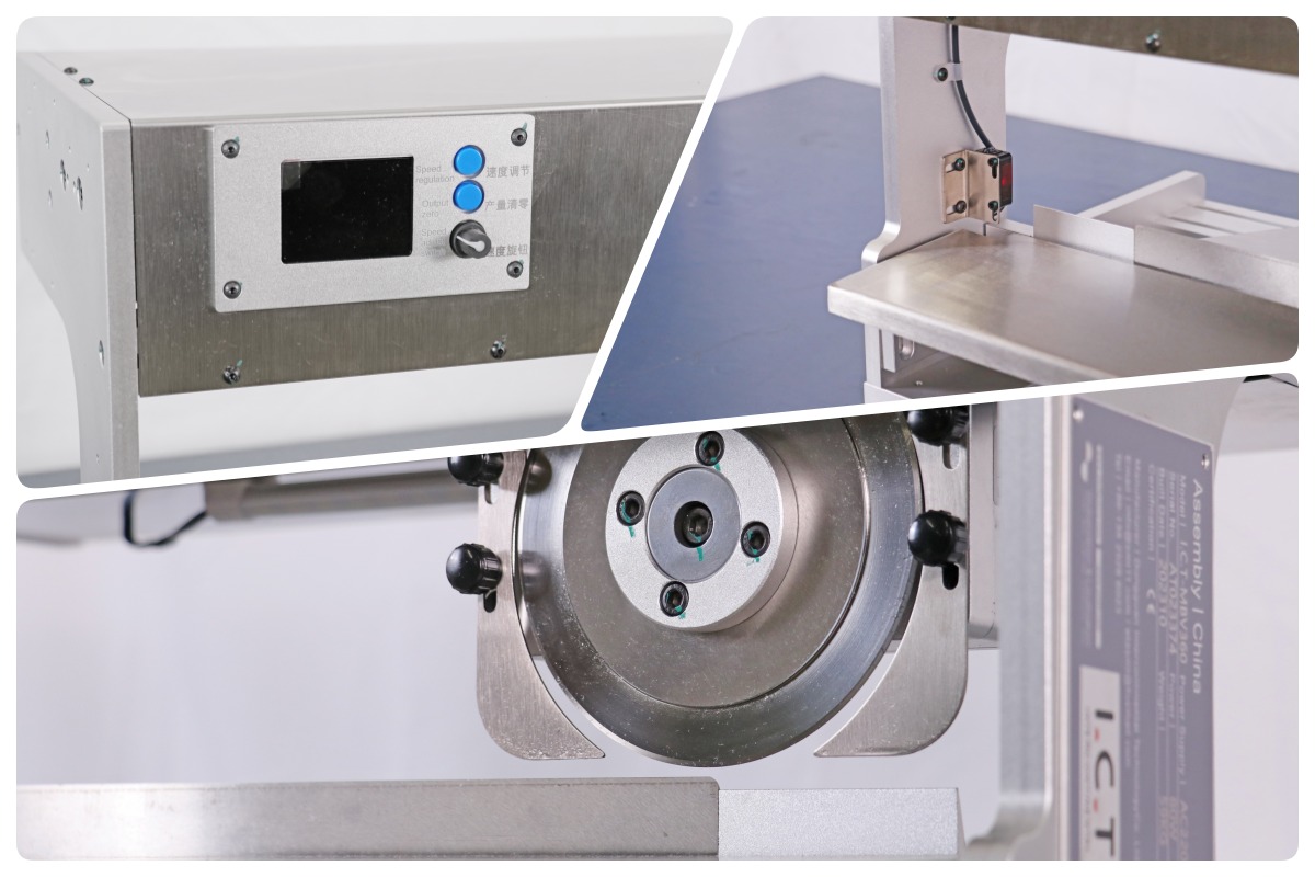 1-3 دستگاه جداکننده PCB تیغه متحرک