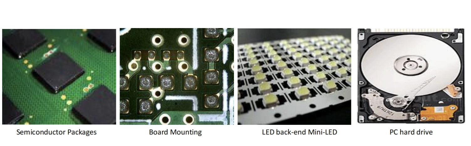 کاربرد دستگاه پخش جت خمیر لحیم کاری با دقت بالا