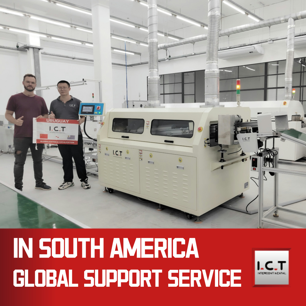 ماشین آلات لحیم کاری تجهیزات لحیم کاری موج مدار چاپی با راندمان بالا