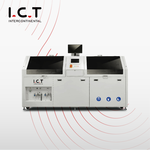 ICT |سیستم دستگاه لحیم کاری دیجیتال دوتایی موج انتخابی بدون سرب با راندمان بالا