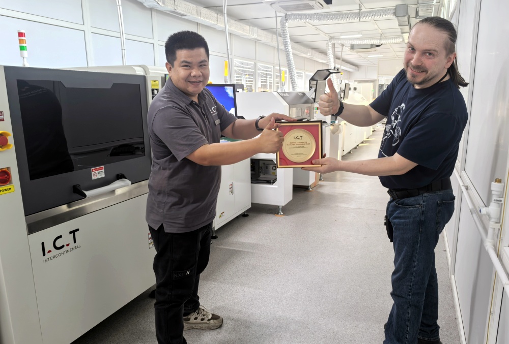 ICT SMT Line در اروپا 04.jpg