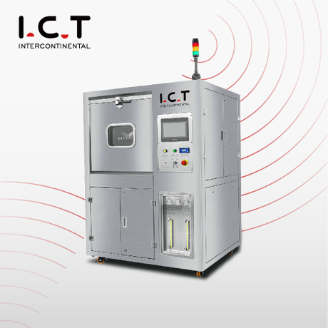 ICT |دستگاه شستشوی موج پی سی بی واتر بیس برای PCB