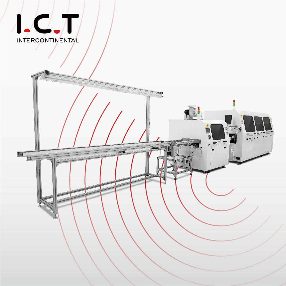 ICT-Acrab450 |دستگاه لحیم کاری موج نیتروژن در خط DIP