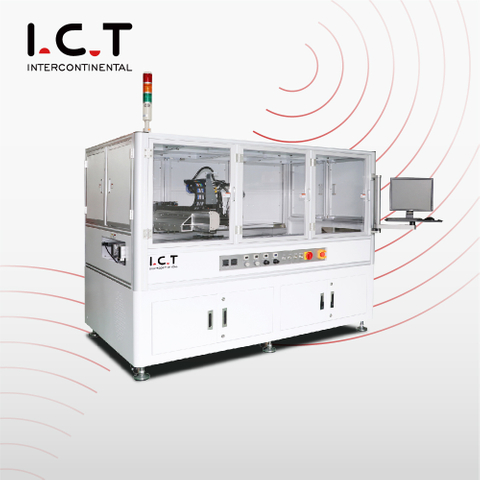ICT |10:1 ab سرنگ اتوماتیک چسب حرارتی نازل توزیع کننده برای موش trmaking