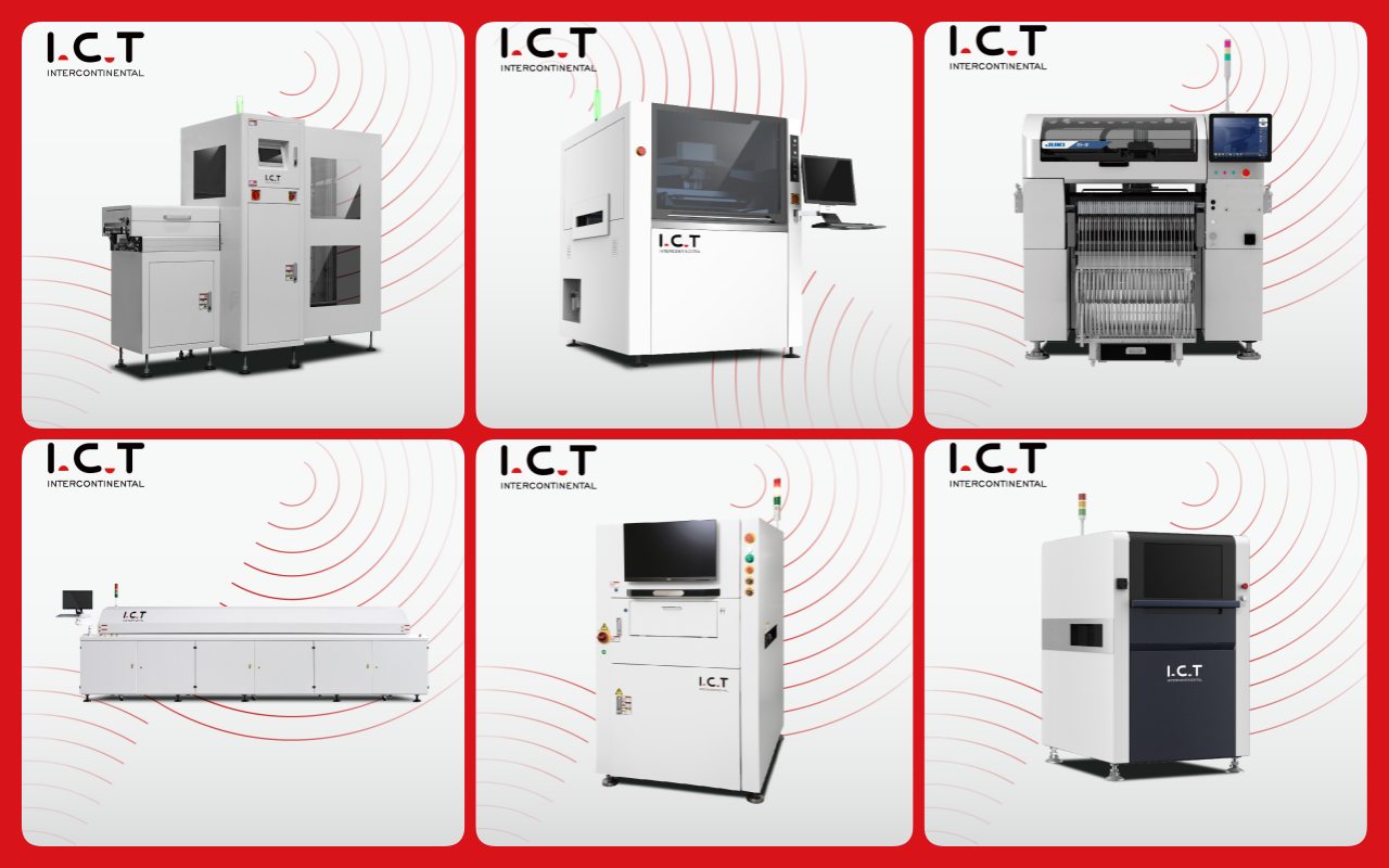 1 خط SMT با دستگاه SMT 02