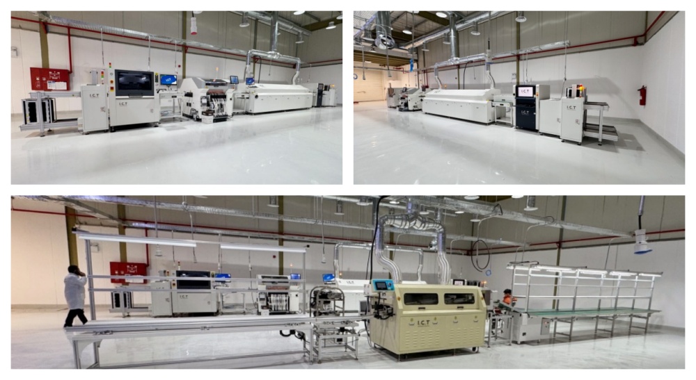 یک خط تولید لوازم الکترونیکی پوشیدنی هوشمند در عربستان سعودی