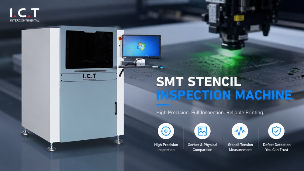 دستگاه بازرسی شابلون smt