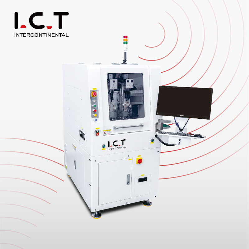 ICT-IR180 |دستگاه روتر SMT PCBA درون خطی گوشی هوشمند 