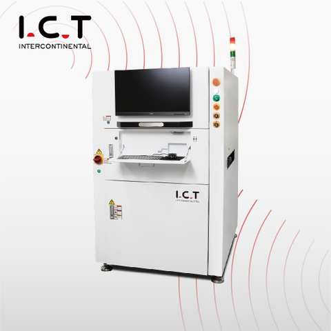 ICT-S400D |دستگاه بازرسی خمیر لحیم کاری سه بعدی SPI در Smt 