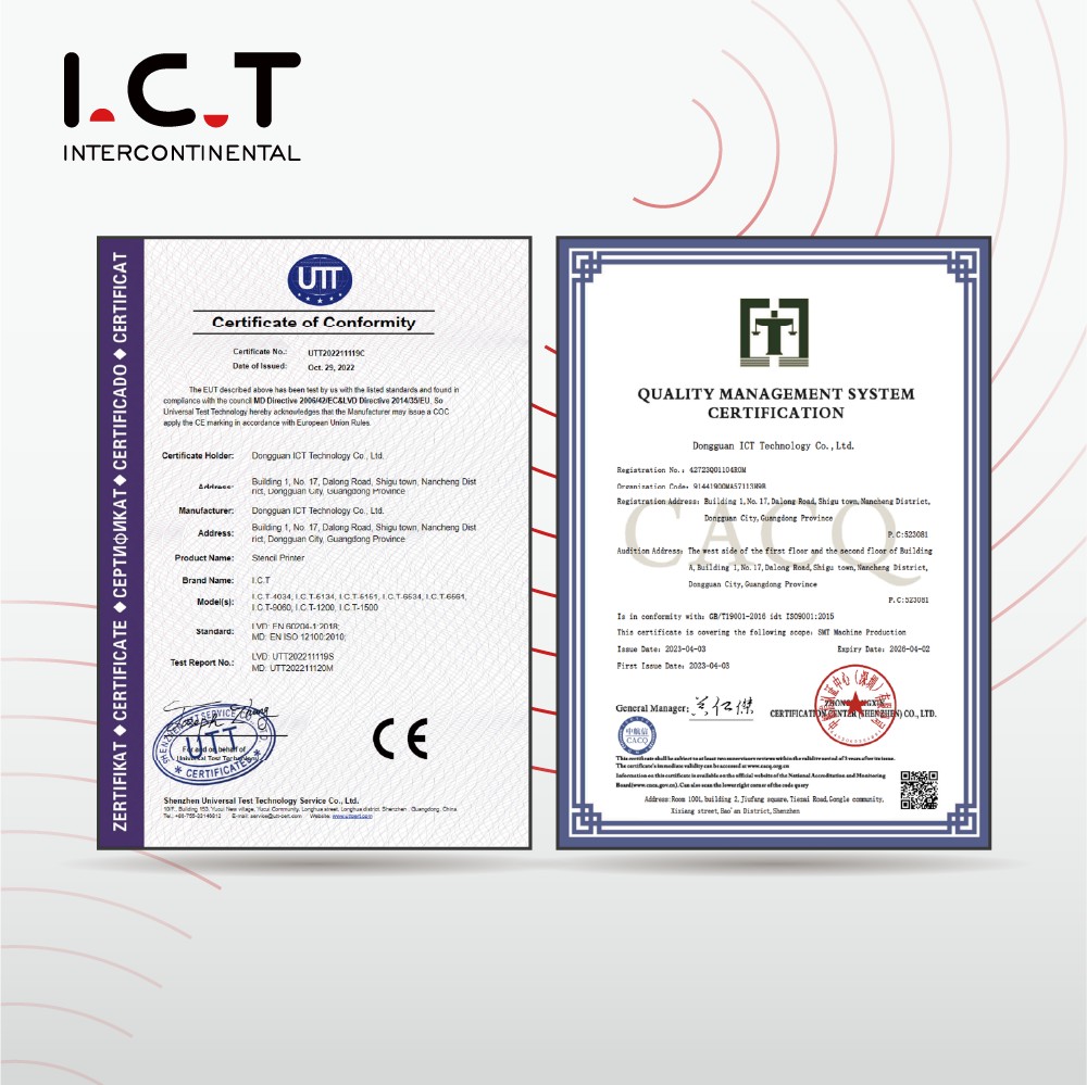 ICT-SS550 | دستگاه لحیم کاری موج انتخابی آنلاین تمام اتوماتیک 