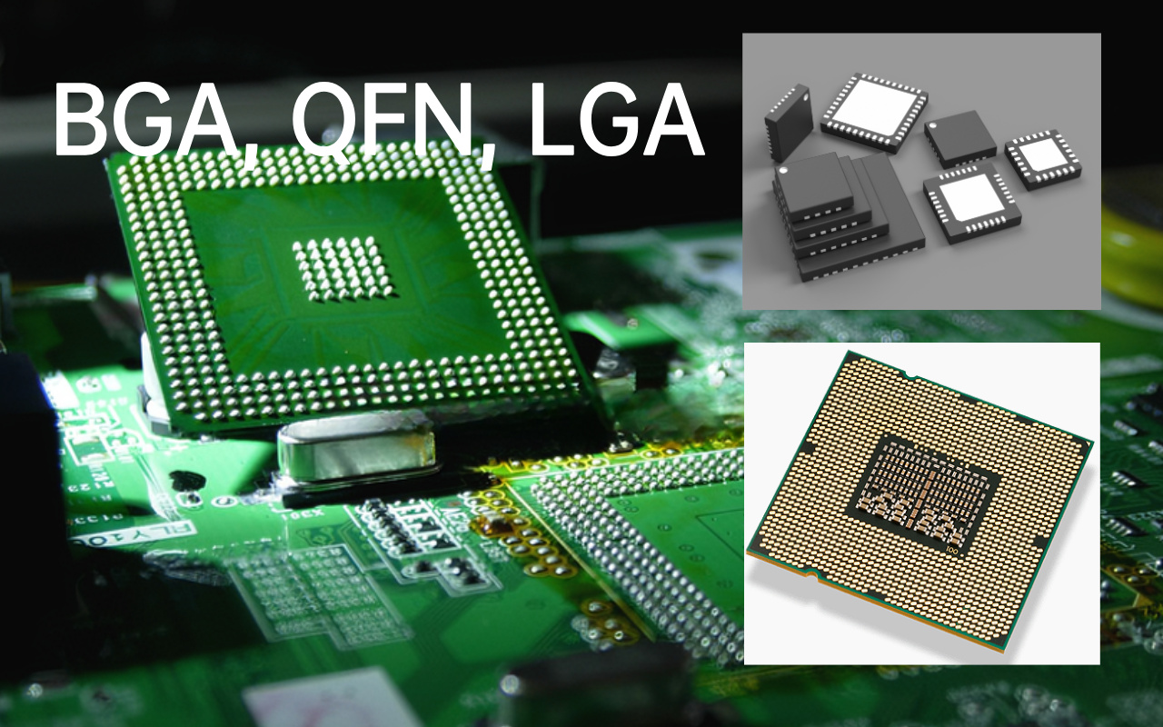 1.2 افزایش BGA، QFN، LGA-نقایص پنهان می شوند