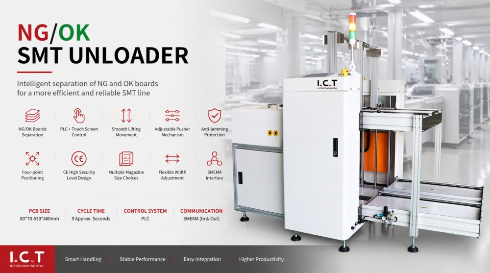 تخلیه کننده مجله SMT ng ok 