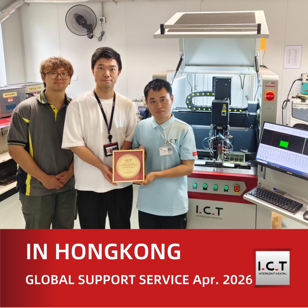 ICT | دستگاه چاپگر جت خمیر لحیم کاری خودکار