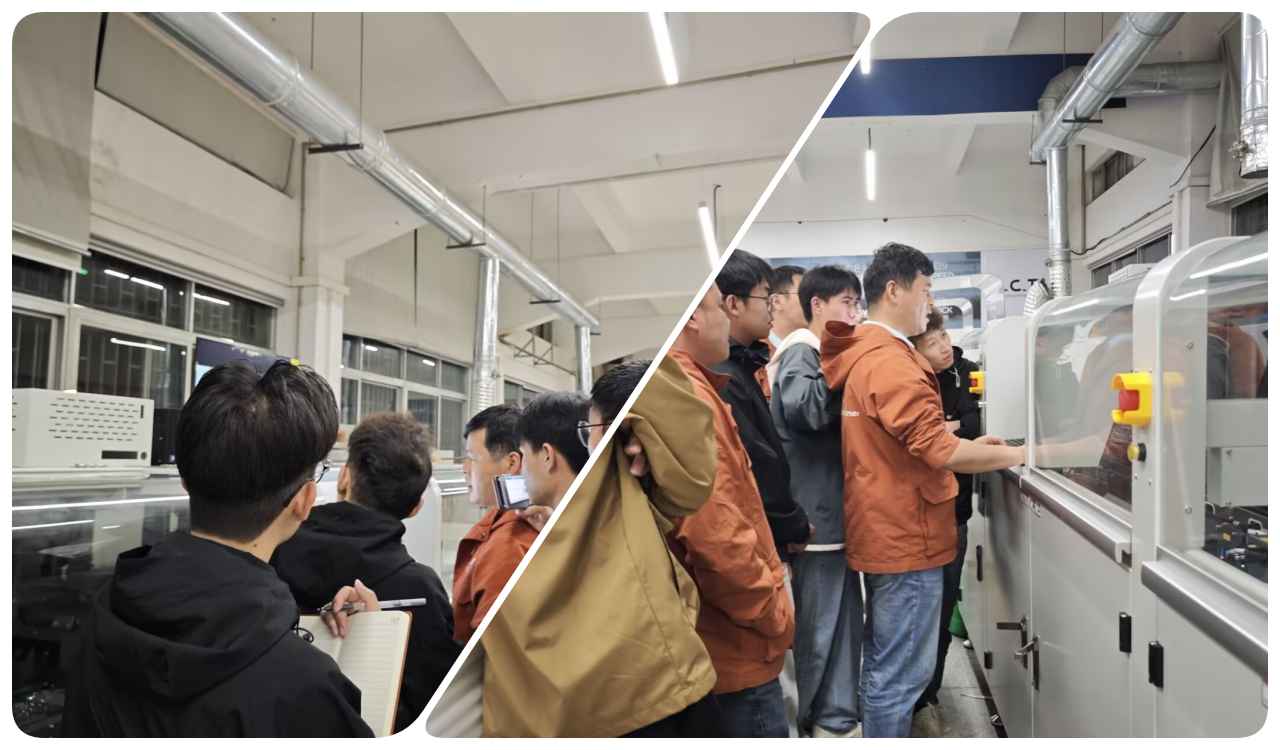 مهندسین ICT آموزش لحیم کاری موج انتخابی دریافت می کنند